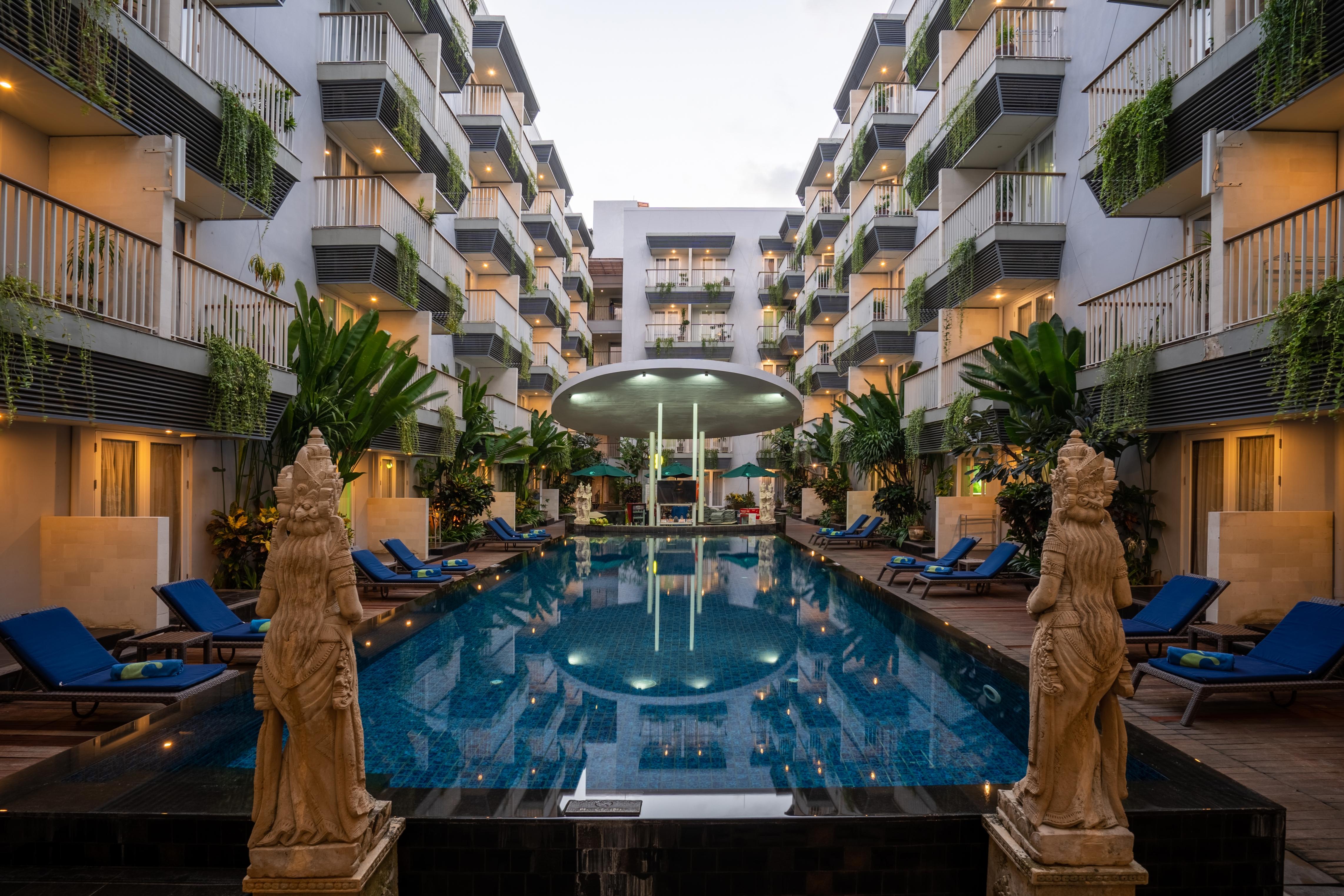 Eden Hotel Кута Экстерьер фото